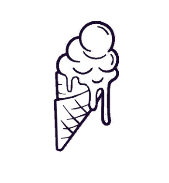 Hunde Eis