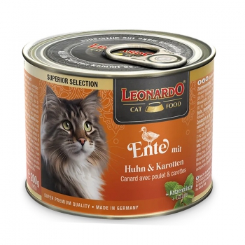 LEONARDO® - Ente mit Huhn &Karotten (Dose)