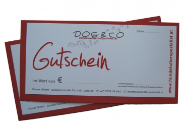 Dog&Co - Gutschein