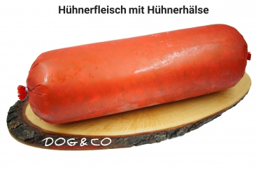 Hühnerfleisch mit Hälsen (2,5 kg pro Stück)