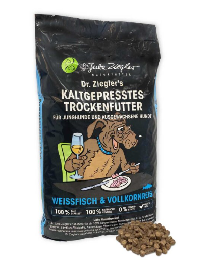 Dog & Co Hundefutterspezialist - Dr. Ziegler - Weifisch & Vollkornreis