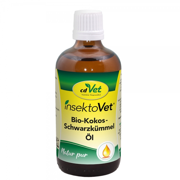 cdVet insektoVet Bio-Kokos-Schwarzkümmel Öl